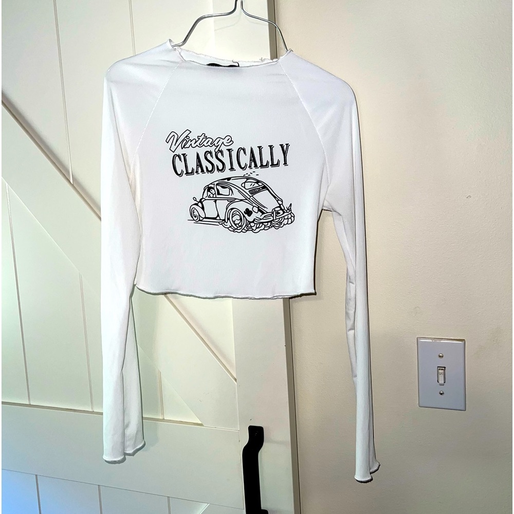 long sleeve baby tee!!